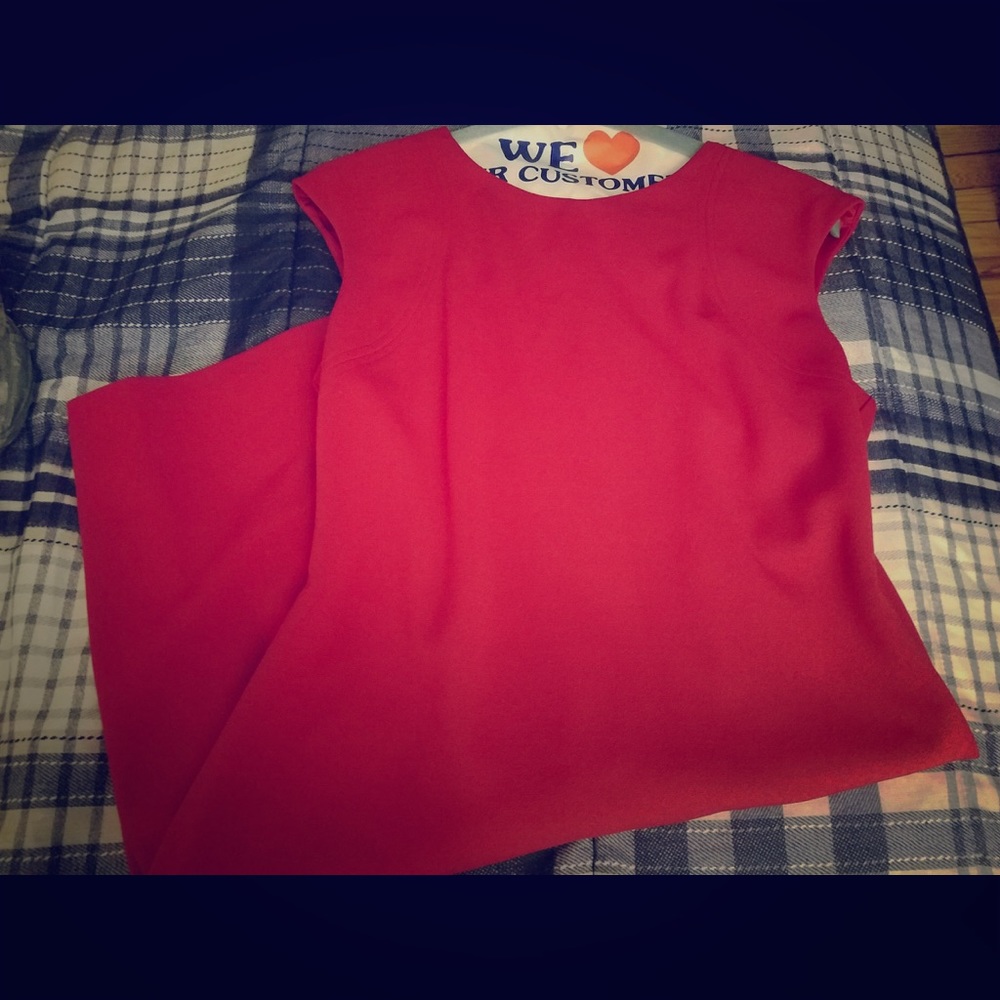 Red dress